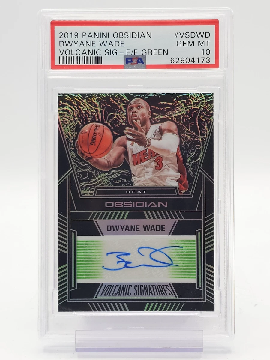 NBAカード Dwyane Wade パッチ 直筆サインカード 10枚限定 Dwyane Wade 10 Graded Basketball Autographed Sports Trading Cards