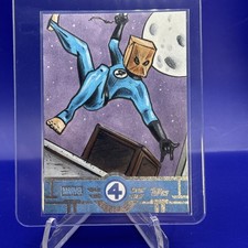 Topps Fantastic Four Sketch Card Bag-Man 1/1 Ryan Finley  Auto Marvel