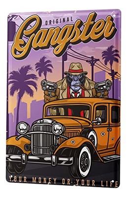 LEotiE SINCE 2004 Tin Sign Retro - Vintage Metal Poster for Living Room -