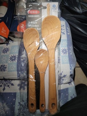 OXO Good Grips 3-Piece Wooden Spoon Set