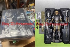 Hot Toys MMS190 1/6 Alien vs. Predator Predators 2 AVP Scar Predator 2.0 Stock