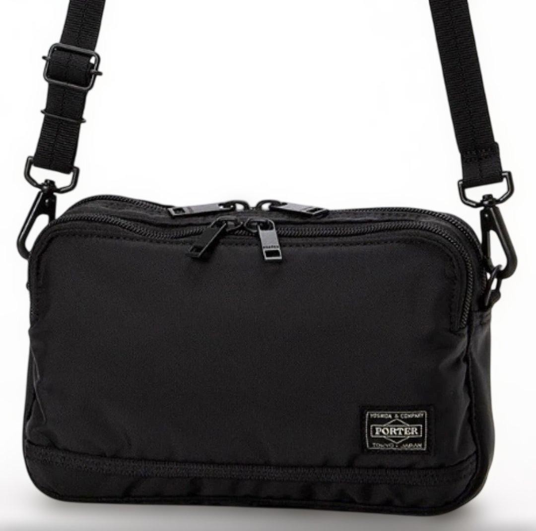 New Porter Flash Shoulder Bag 689-05940 Black - image 6