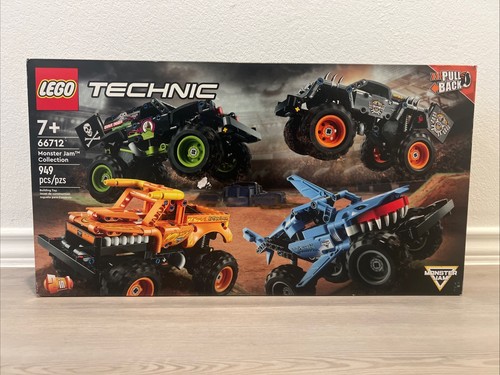 LEGO 66712 Technic Monster Jam Collection Megalodon Grave Digger Max-D NEU