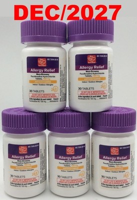 Harris Teeter 24-hour Indoor and Outdoor Allergy Relief 180 mg  150 Tablets 