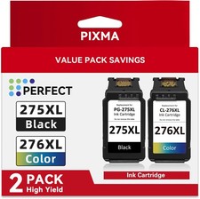 PG-275XL Ink Cartridge CL-276XL Ink for Canon Pixma TR4722 TR4700 TS3722 TS3522