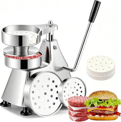 3 in 1 Commercial Burger Patty Maker 4-6 Inch