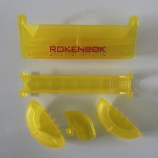 Rokenbok System Yellow Pieces Parts Lot of 5