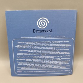 Metropolis Street Racer Sega Dreamcast Game Complete CIB