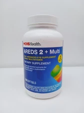 CVS Health AREDS 2 + Multi: Dietary Multivitamin Softgels 100ct (2 per day)11/26
