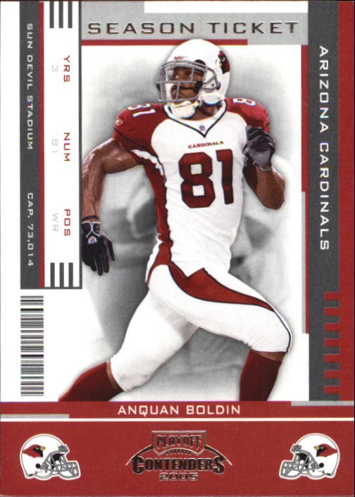 2005 Playoff Contenders Football "Main Set" Cards