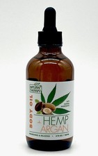 Natural Therapy Hemp  Argan Moisturizing  Nourishing Body Oil 4 oz 