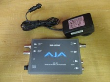 AJA Hi5-3D HD-SDI and 3G/SDI to HDMI 1.4a Converter Multiplexer w/ Power Supply