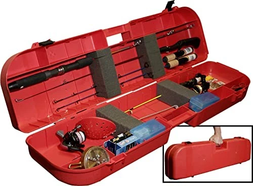 MTM IFB-1-30 Ice Fishing Rod Box (Red) - Image 2 of 3