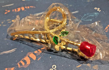 INSOWNI GOLD METAL HAIR CAWS ROSE