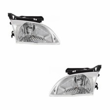 For 2000-2002 Chevy Cavalier Headlight Pair Driver And Passenger Side Dot