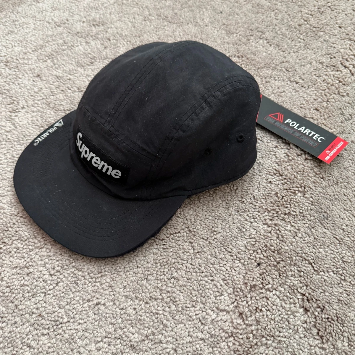 Supreme Black 5 Panel Hats for Men for sale | eBay