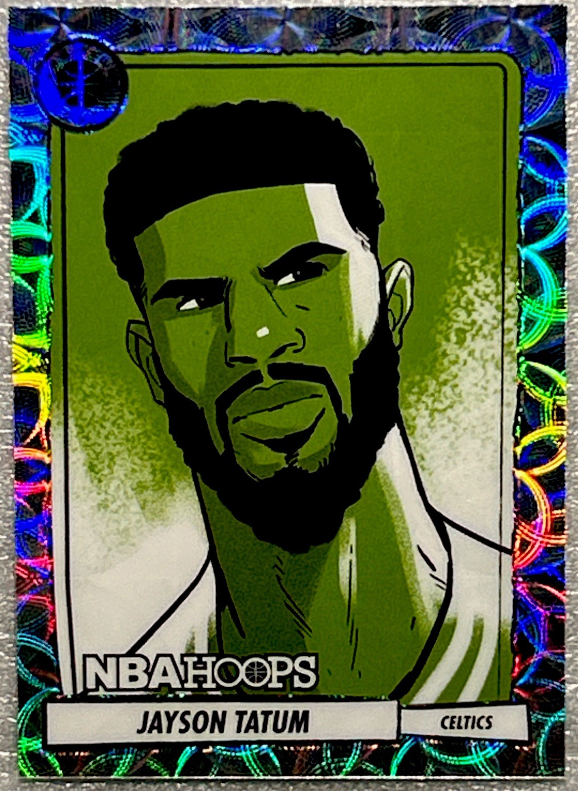 2023-24 Nba Hoops Premium Stock - Jayson Tatum #4 Presentations SSP Celtics