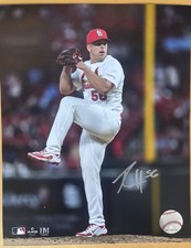 Ryan Helsley Autographed 8x10 Photo MLB Certified NEW YORK METS & CARDINALS