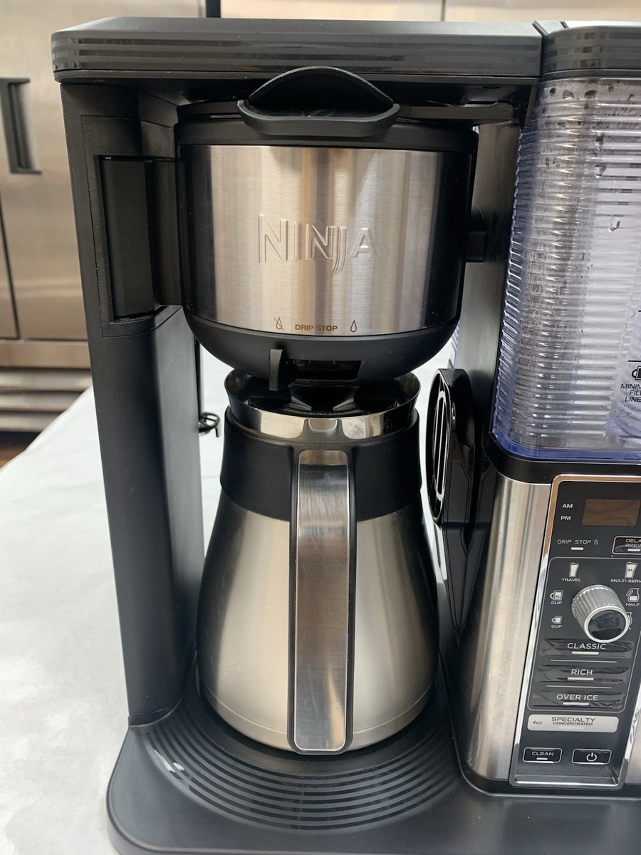 Ninja CM407BRN Coffee Maker,Special Brewing System,stainless steel