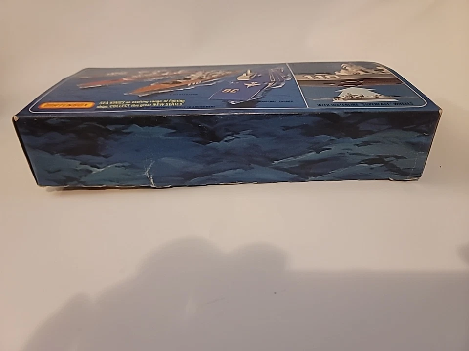 VINTAGE MATCHBOX SEAKINGS BATTLESHIP K-303 LESNEY ENGLAND 1976 BOAT DIECAST SHIP - Image 4 of 4