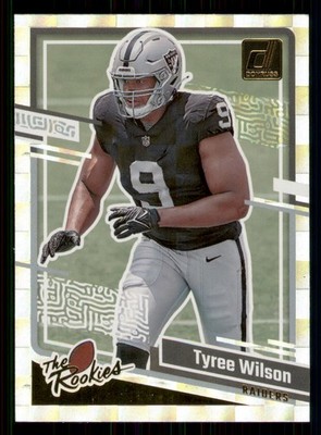 Tyree Wilson 2023 Donruss #3 The Rookies Las Vegas Raiders