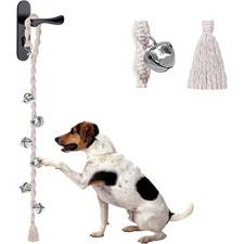 Dog Bells to Go Outside, Potty Training Bell, Handmade, Adjustable Handmade