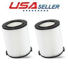 1/2Pcs VF4000 Filter For RIDGID Wet/Dry Washable Vacuum Garage Shop Vac Pleated