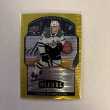 2020-21 Upper Deck Allure Jason Robertson Rookie Yellow Taxi No. 82