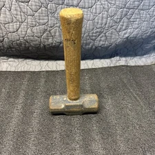 Vintage 4Lb. Warwood Short Handle Sledge Hammer w/10in.  Handle-Lump-Iron Worker