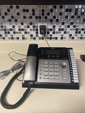RCA VISYS 25424RE1A Corded Phone - Black/Silver