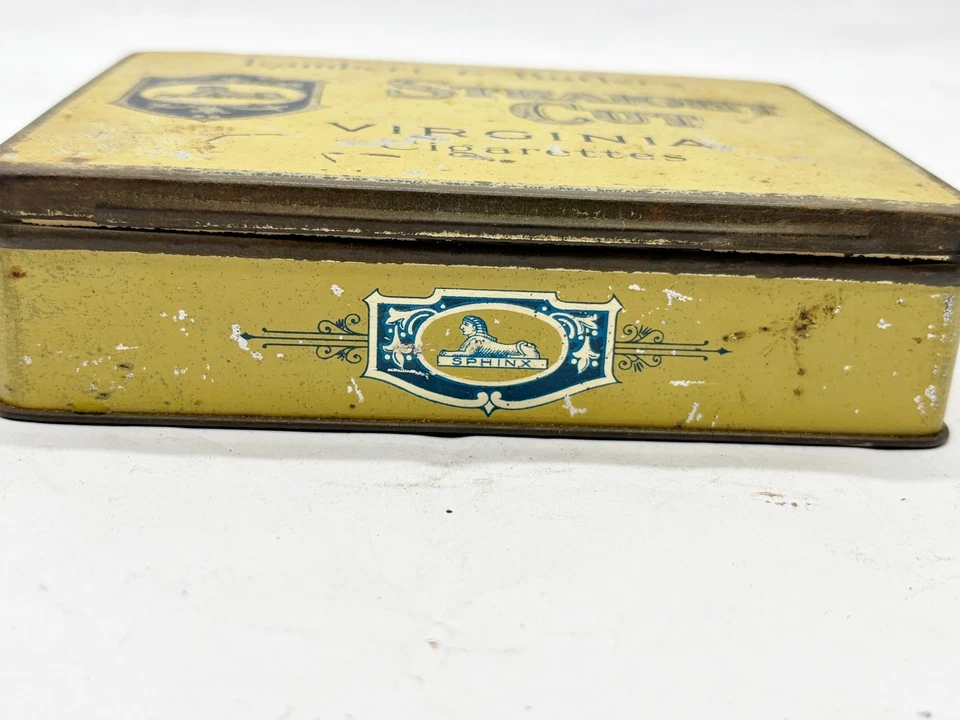 VINTAGE LAMBERT & BUTLER STRAIGHT CUT VIRGINIA CIGARETTE TIN BOX - Image 3 of 4