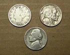 Starter  Collection  Mix Lot of  3 Old  US  Coins   ACTUAL  COINS    90322200-06
