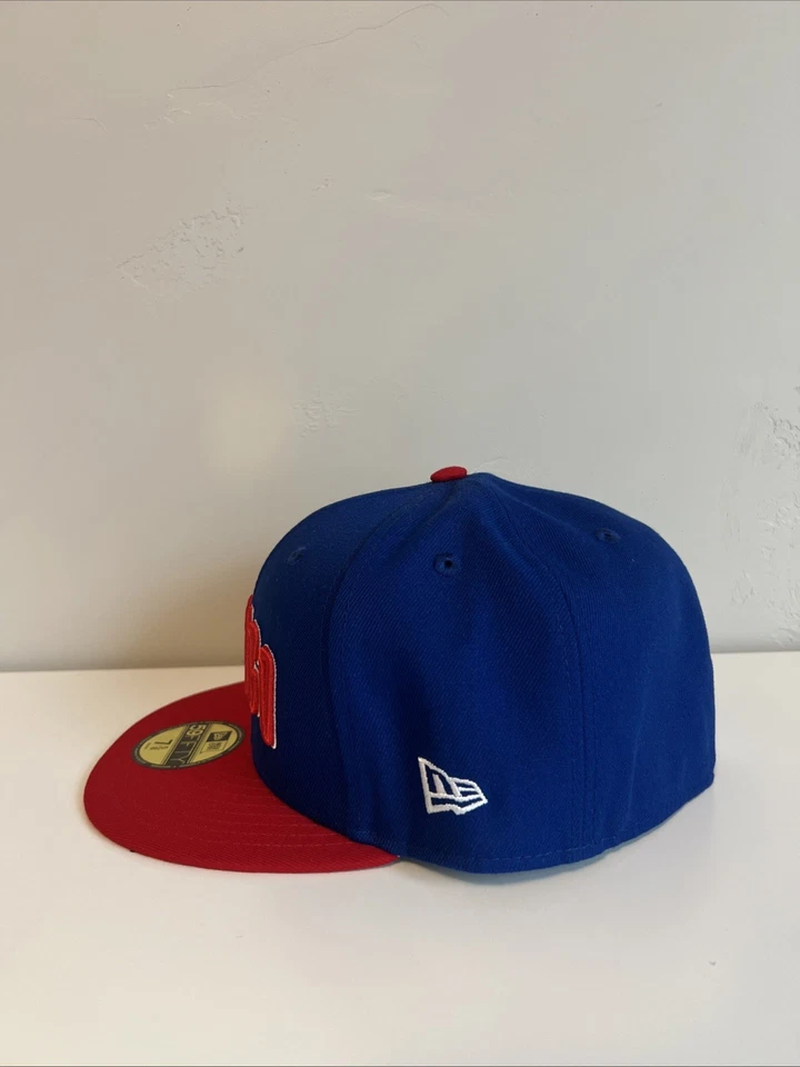 New Era 59FIFTY Chicago Cubs Big League Chew Gum Pin Fitted Hat Size 5/8 - Image 2 of 4