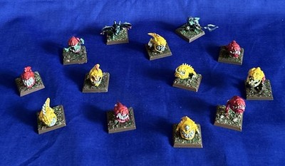 Goblin Squig Herde sehr gut bemalt Gloomspite Gitz Warhammer (UB770)