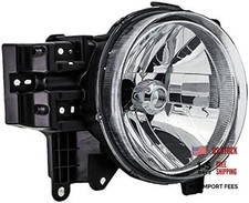 1592167 Headlight Assembly Fits Select Toyota Models Black Passenger Side