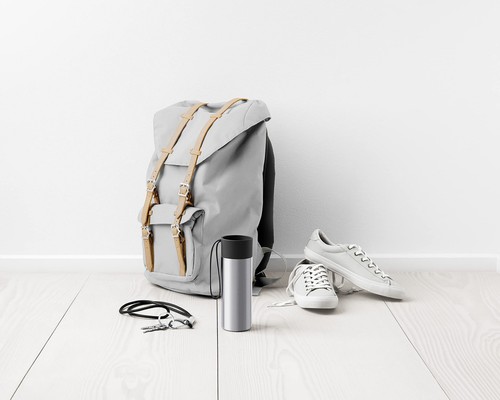 567461 Flask (Grey, Stainless Steel, Plastic, Silicone, Stainless Steel) - Picture 6 of 6