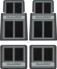 Oer 4 Piece Black Carpeted Dart Floor Mat Set For 1963-1976 Dodge Dart Models