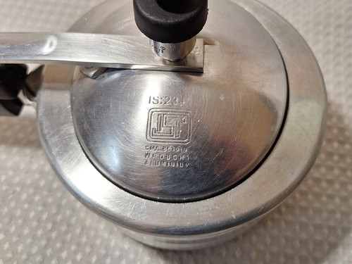 Olla a presión antigua Citizen de aluminio forjado de colección 1,5 litros mango sartén olla - Imagen 9 de 12