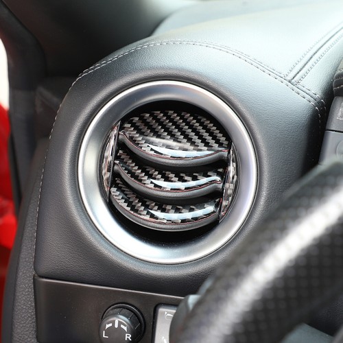 Carbon Fiber Car Interior Air Vent Outlet Trim Sticker For 09-16 Nissan GTR R35 - Picture 18 of 21