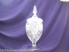Duncan and Miller Candy Dish Jar With Lid Floral Leaf Pattern EAPG Stunning! — photo 5