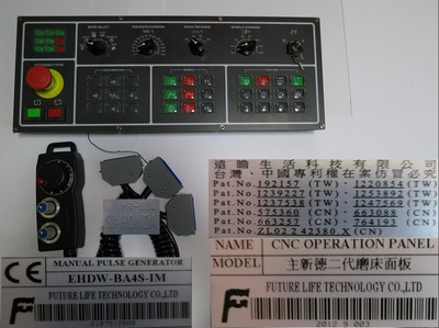 Future LIfe Tehnologie CNC Operation Panel  Manual Pulse EHDW-BA4S-IM 6-1#2242