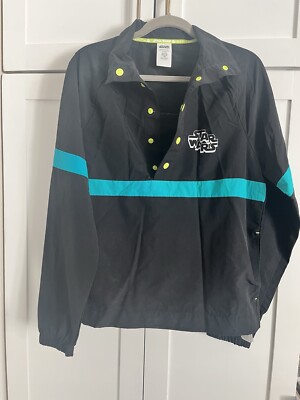 Disney Star Wars Galaxy Edge Rebel Leader Windbreaker Jacket Mens Small Black