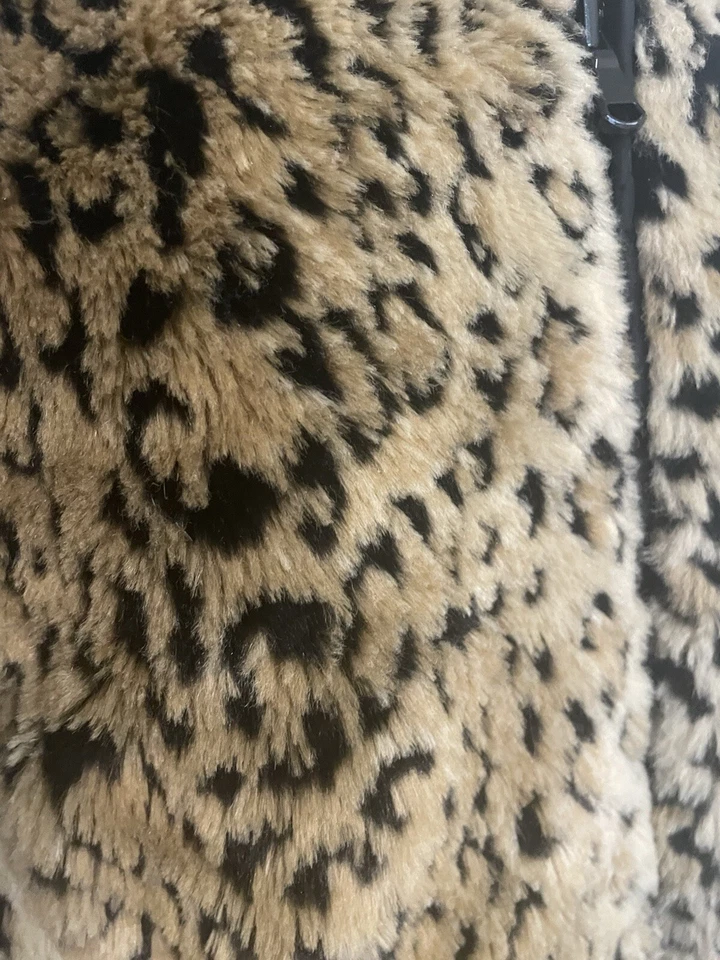 Kristen Blake Vintage Reversible Women's Vest Animal Print Faux Fur size XL - Image 3 of 4