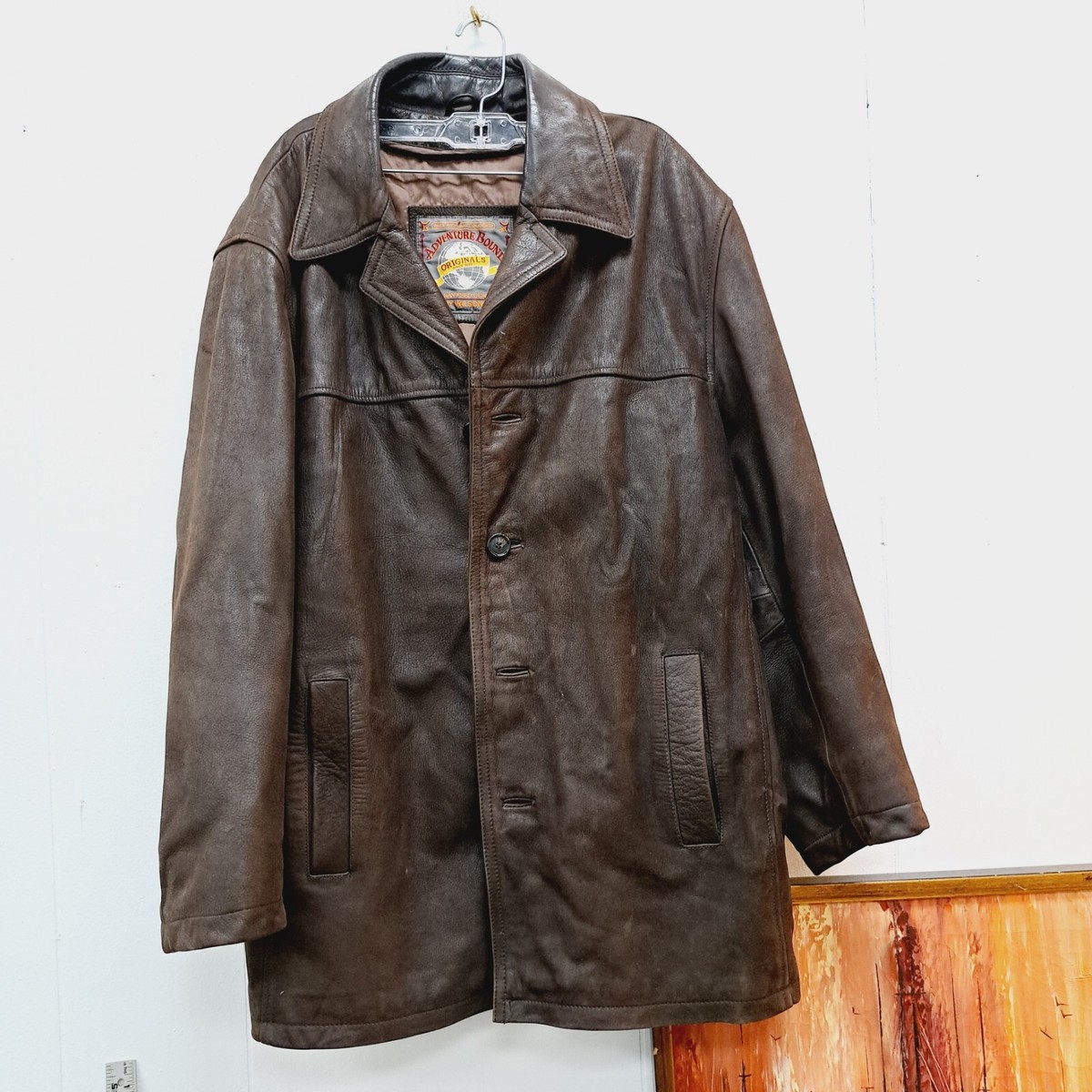 ジャケット・アウター Vintage genuine lether long coat archive Vintage genuine lether long coat archive - ジャケット
