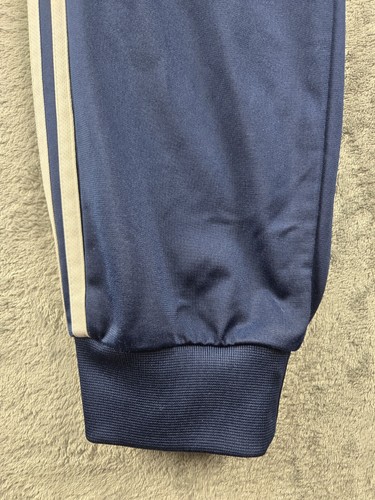 Adidas Track Pants Youth XL (12x30) Blue White Stripe Athletic Sweatpants Gym - Picture 7 of 24