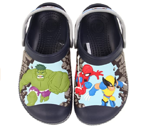 CROCS 12013-488 MARVEL SHROSDJ Inf`s (M) Navy Croslite Slip-On Clog - Picture 6 of 7