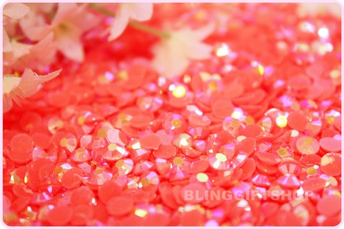 Pack of 50,000 Size 4mm RESIN FLAT BACK RHINESTONES DIAMANTE GLUEFIX CRAFT GEMS - Picture 57 of 64