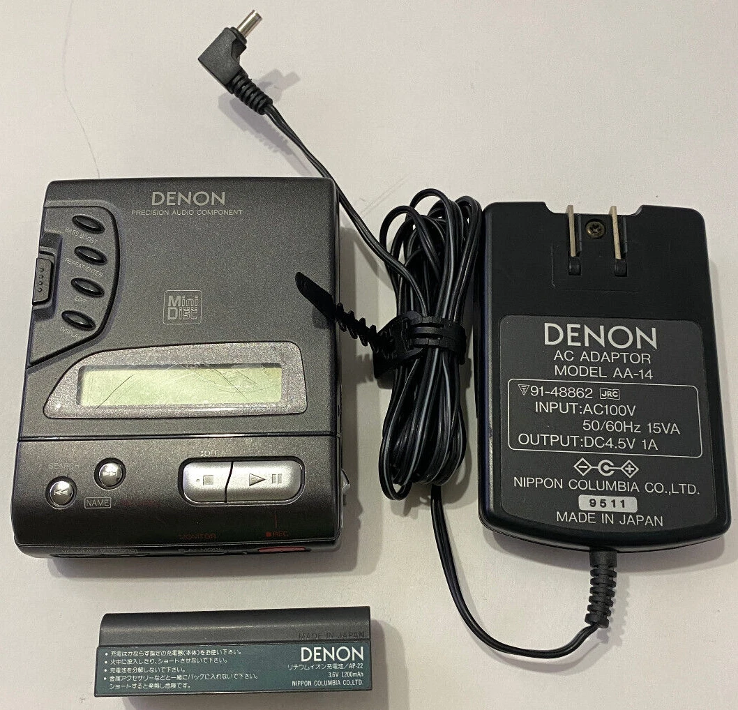 Denon Personal MiniDisc Recorders for sale | eBay