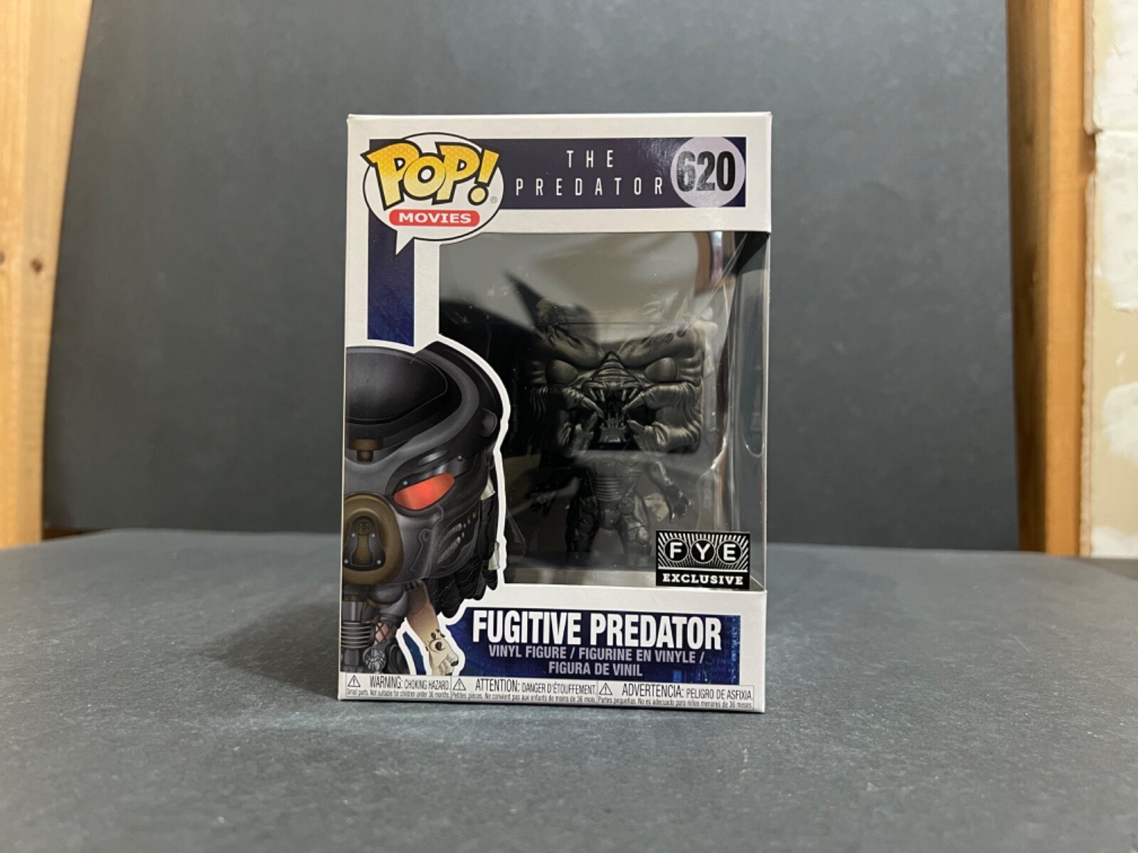 Funko Pop! Movies: The Predator Fugitive #620 &Quot;Fye&Quot; Exclusive Gunmetal Color