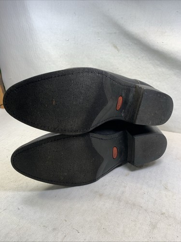 Vintage Durango TR760 Black Leather Cowboy Boots with Oil Resistant Soles10-1/2d - Picture 8 of 8